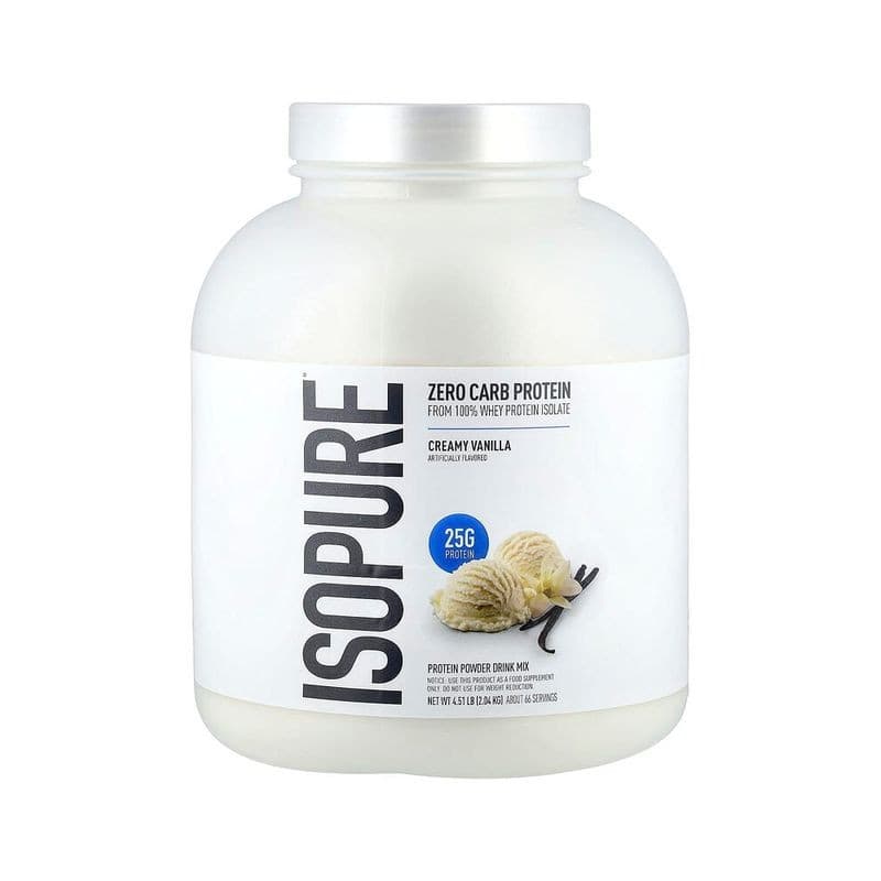 Isopure Low Carb Protein Powder 4.51 lb (2.04 kg) - Isopure 2040g whey protein